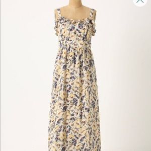 Anthropologie Colorful Maxi Dress Size 4- EUC!